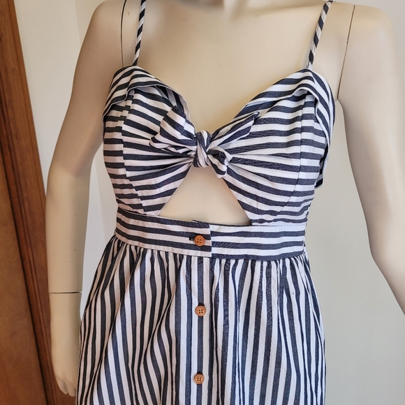 Rampage Striped Sundress, Size Small - Picture 2 of 7